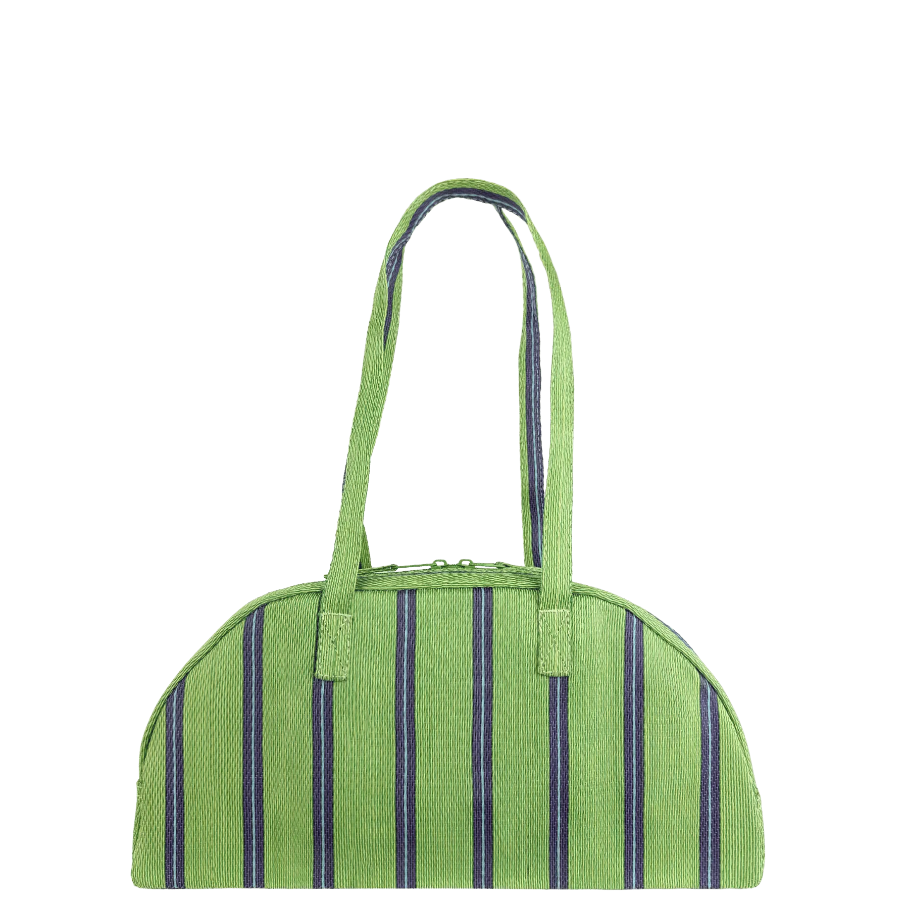 Arc Shoulder Bag - Aqua & Lime