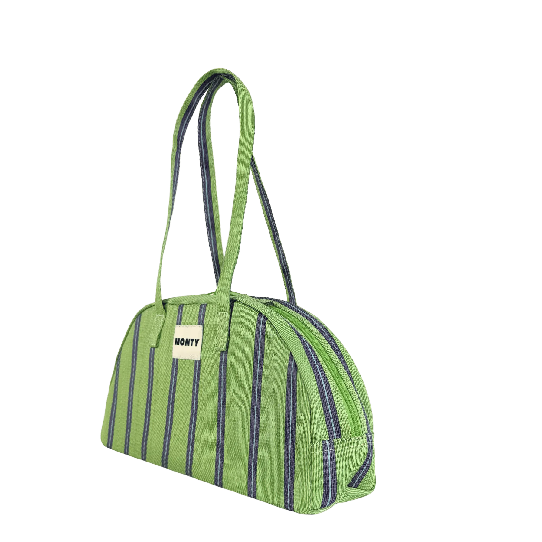 Arc Shoulder Bag - Aqua & Lime