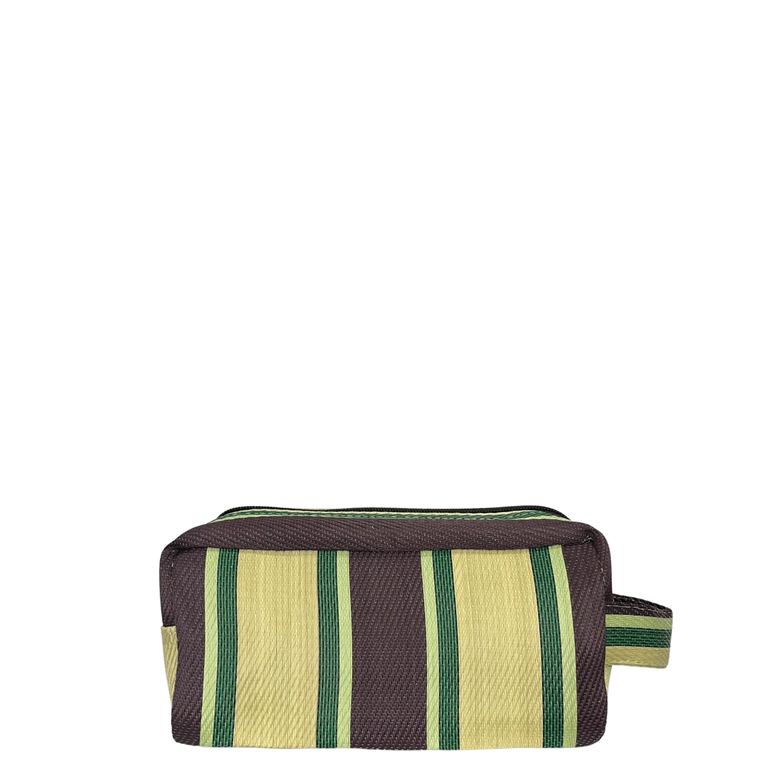 Cosmetic Bag - Butter Yellow & Espresso