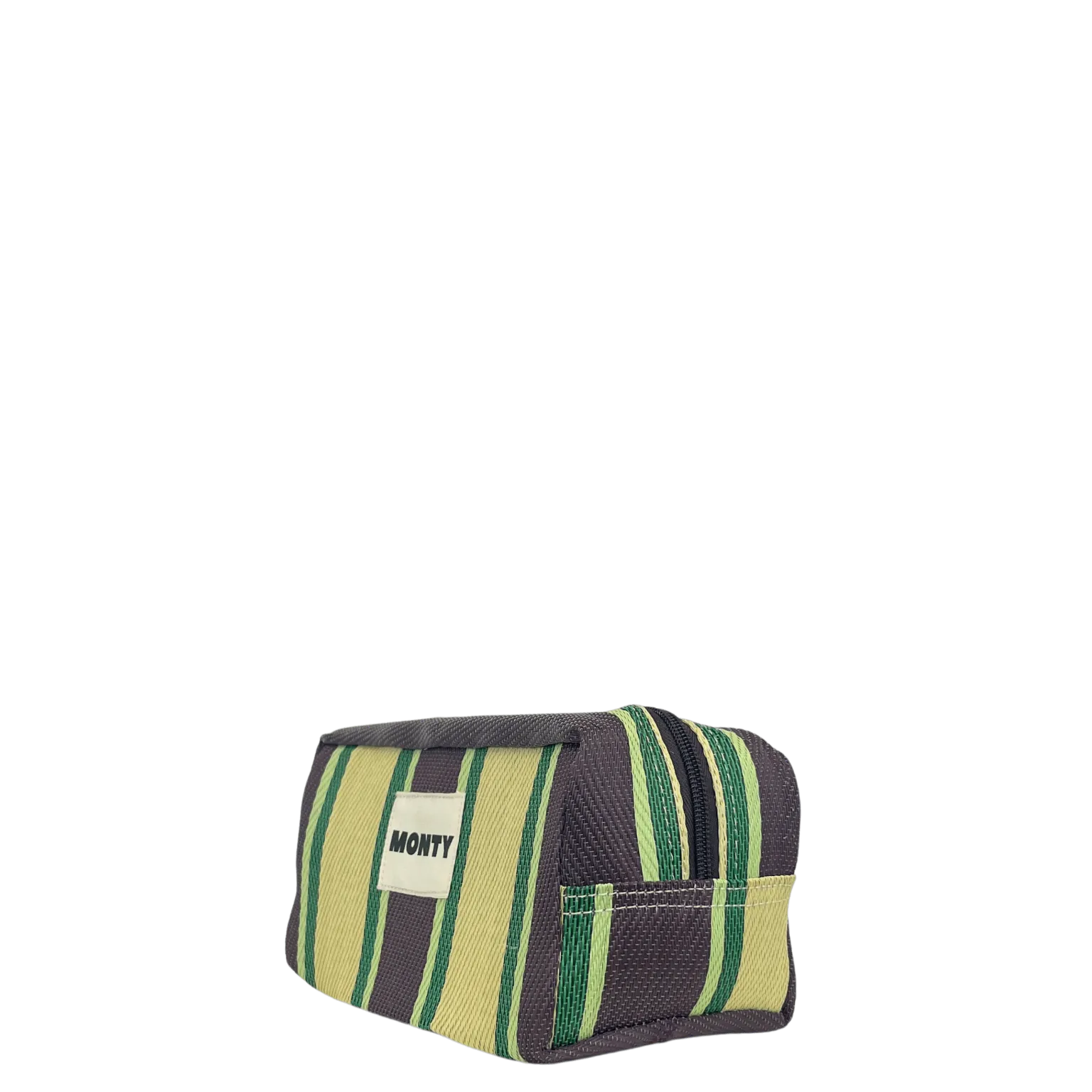 Cosmetic Bag - Butter Yellow & Espresso
