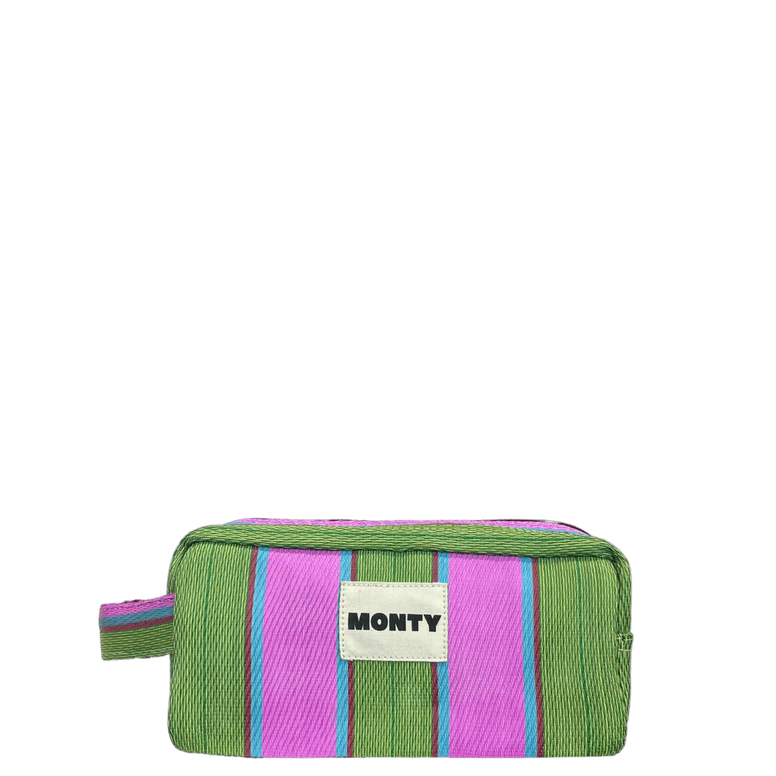 Cosmetic Bag - Flamingo & Matcha