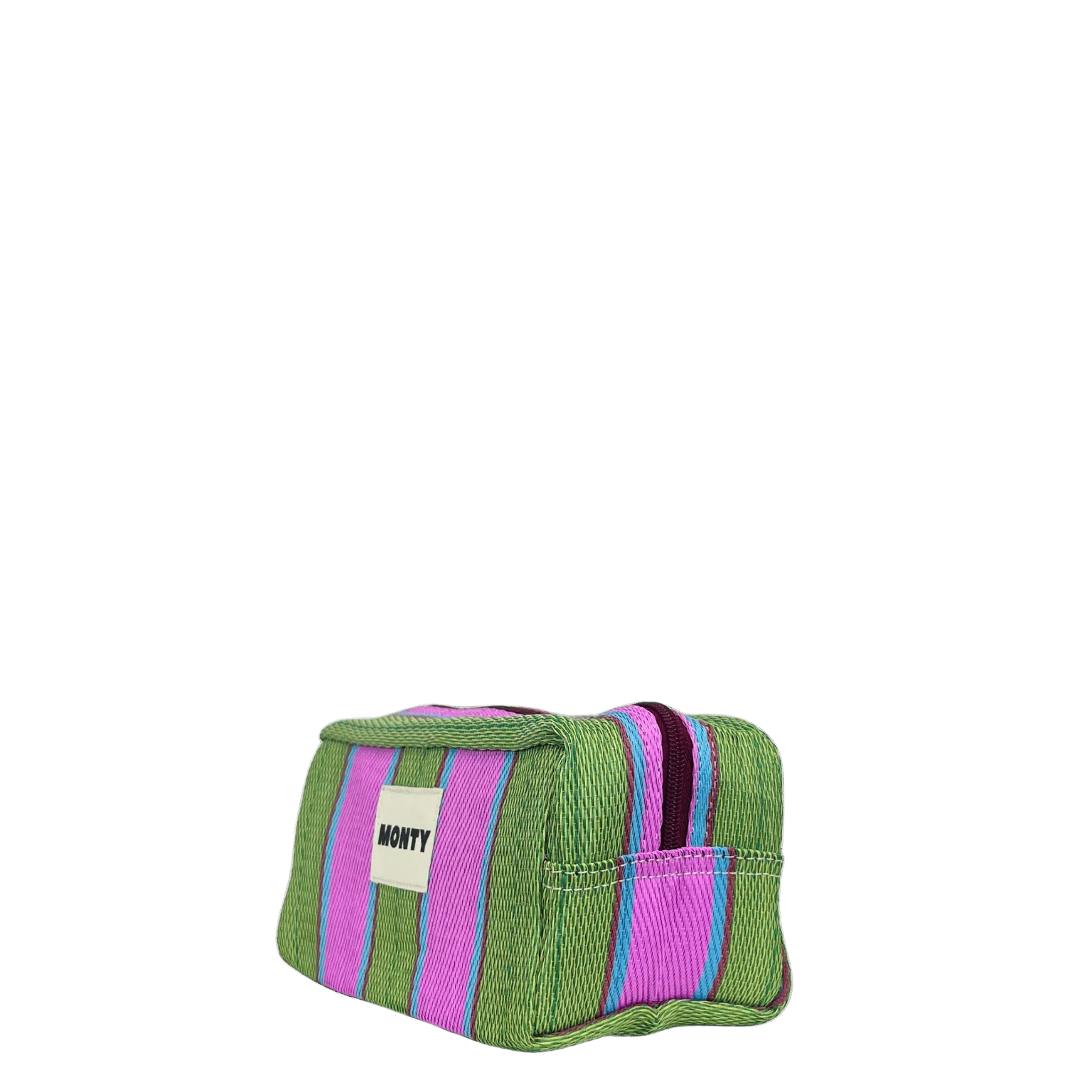 Cosmetic Bag - Flamingo & Matcha