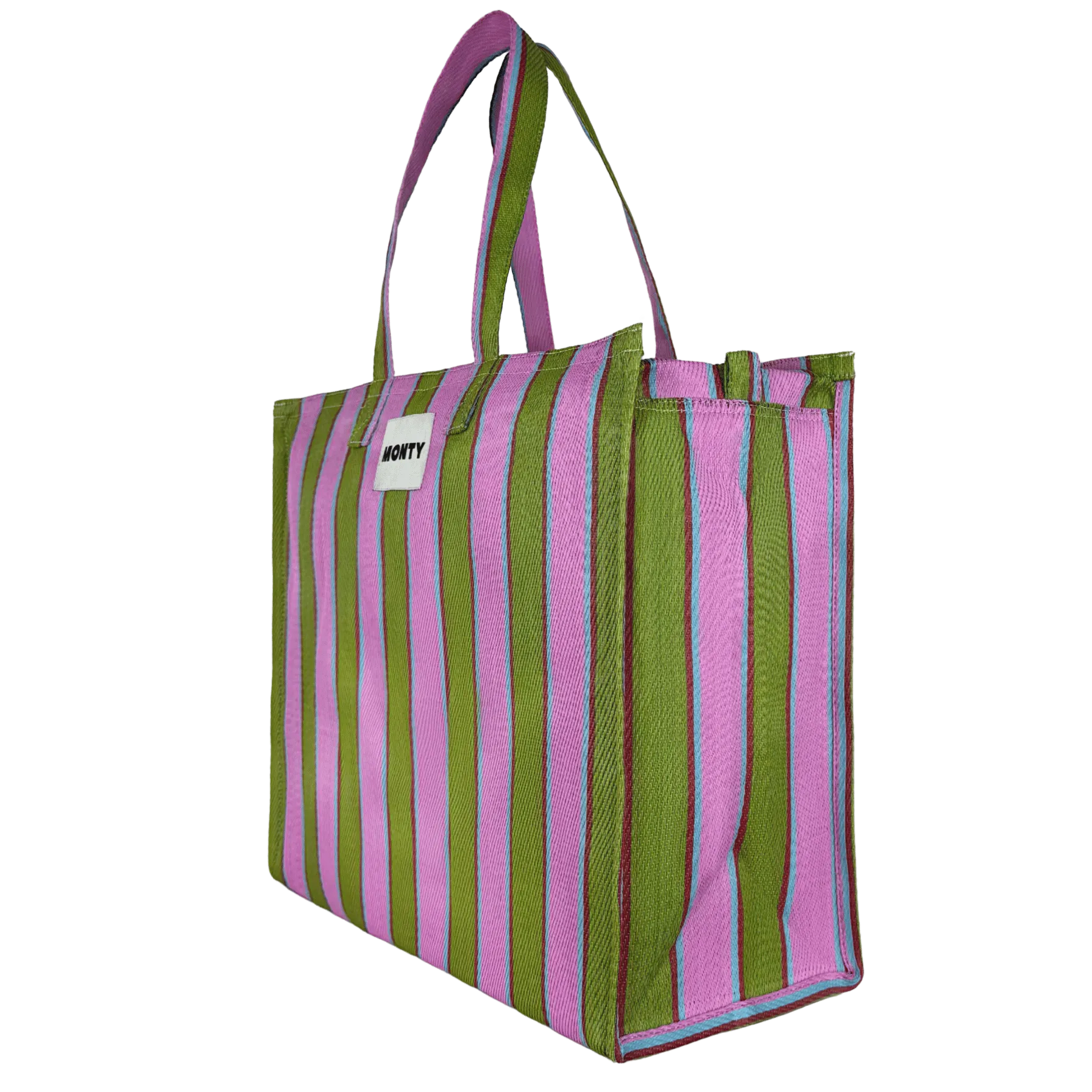 *PRE-ORDER* Large Shoulder Bag - Flamingo & Matcha