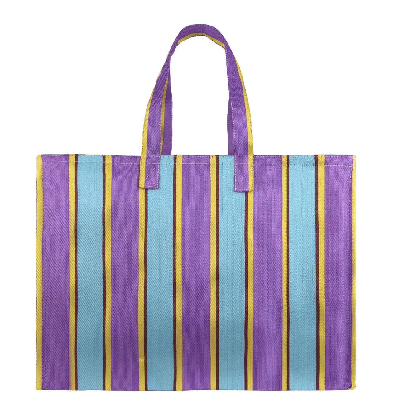 Large Shoulder Bag - Lavender & Celeste