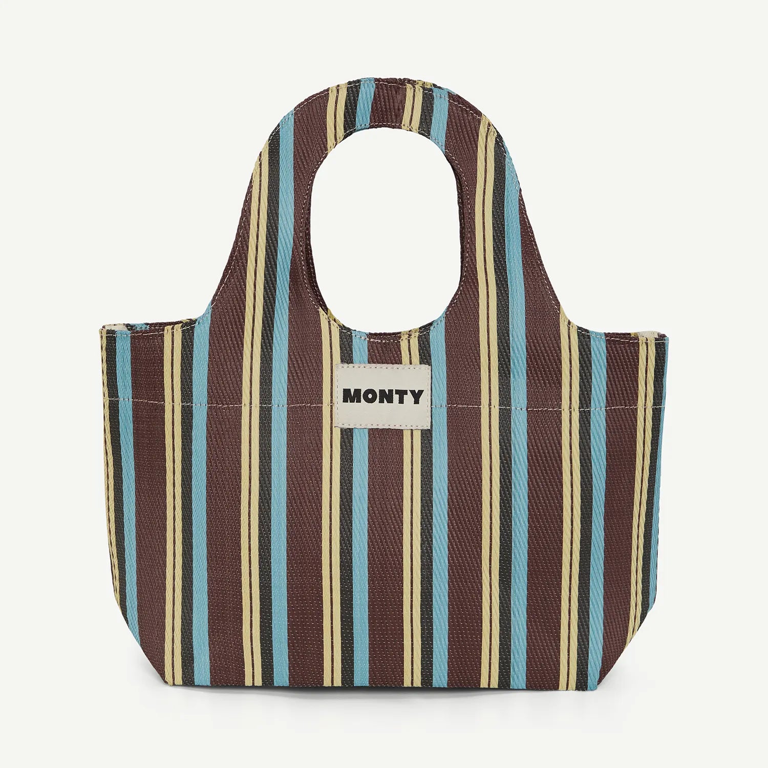 Oval Bag - Truffle & Noir