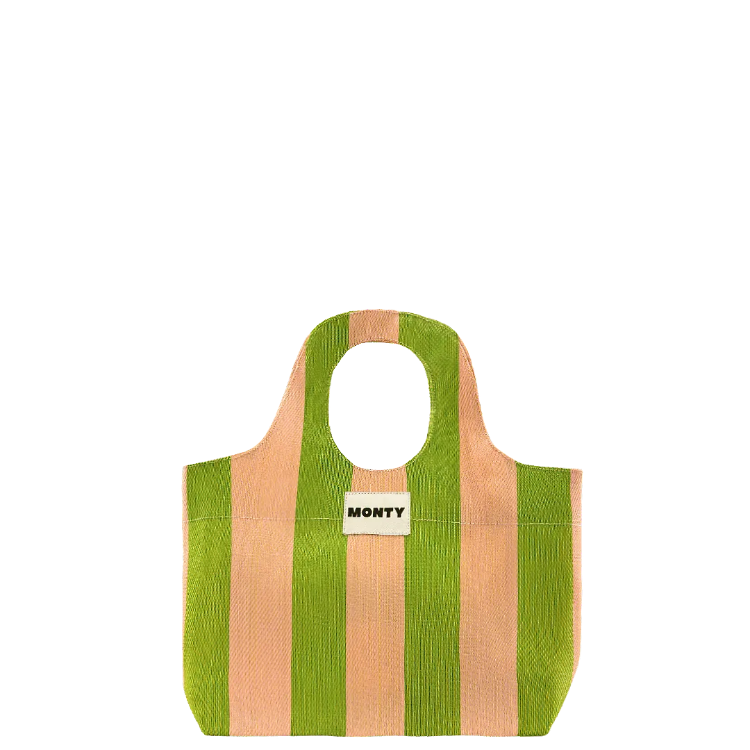 Oval Bag - Champagne & Fern