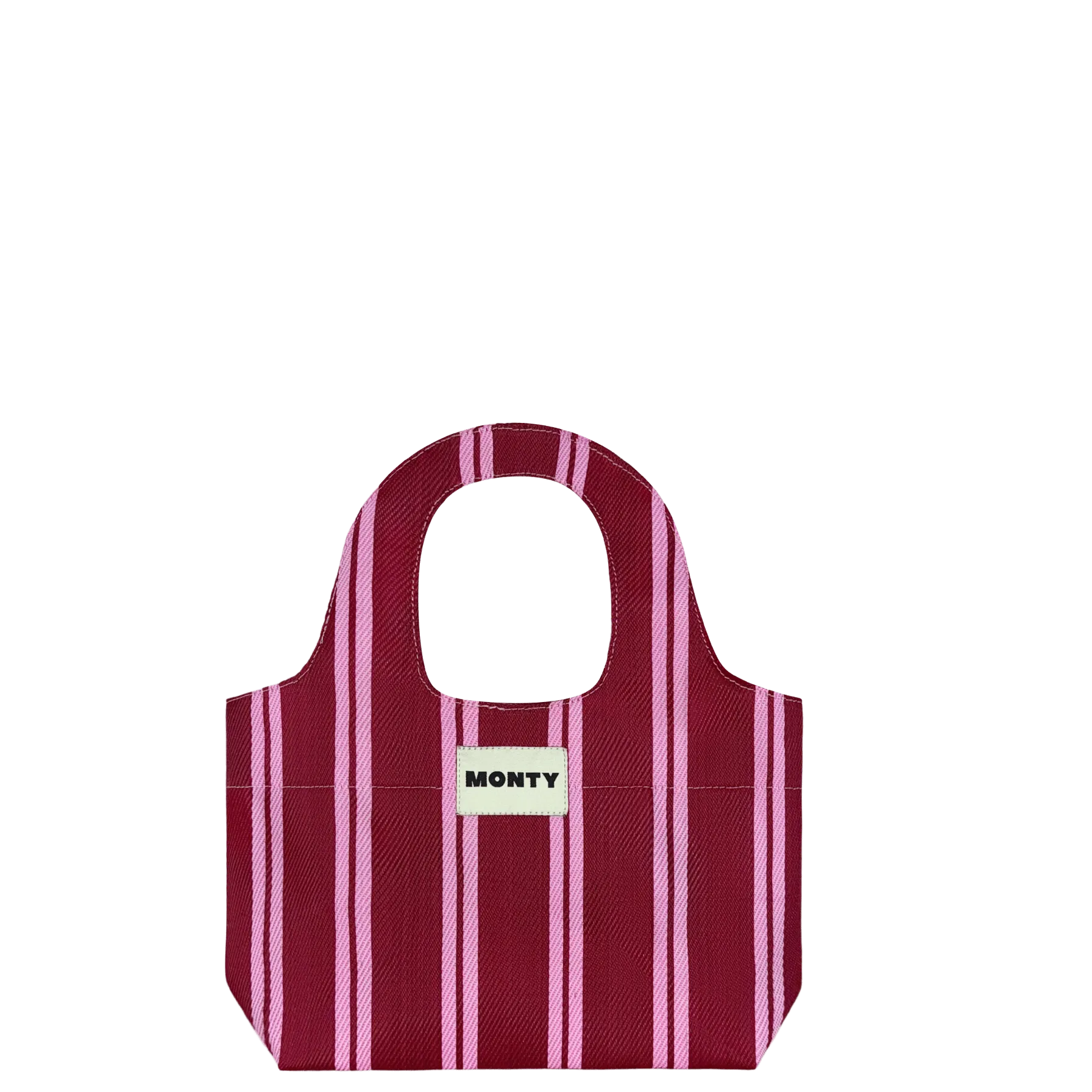 Oval Bag - Ultra Pink & Malbec