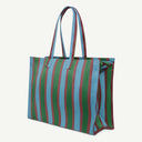 Large Recycled Nylon - Parakeet & Maroon