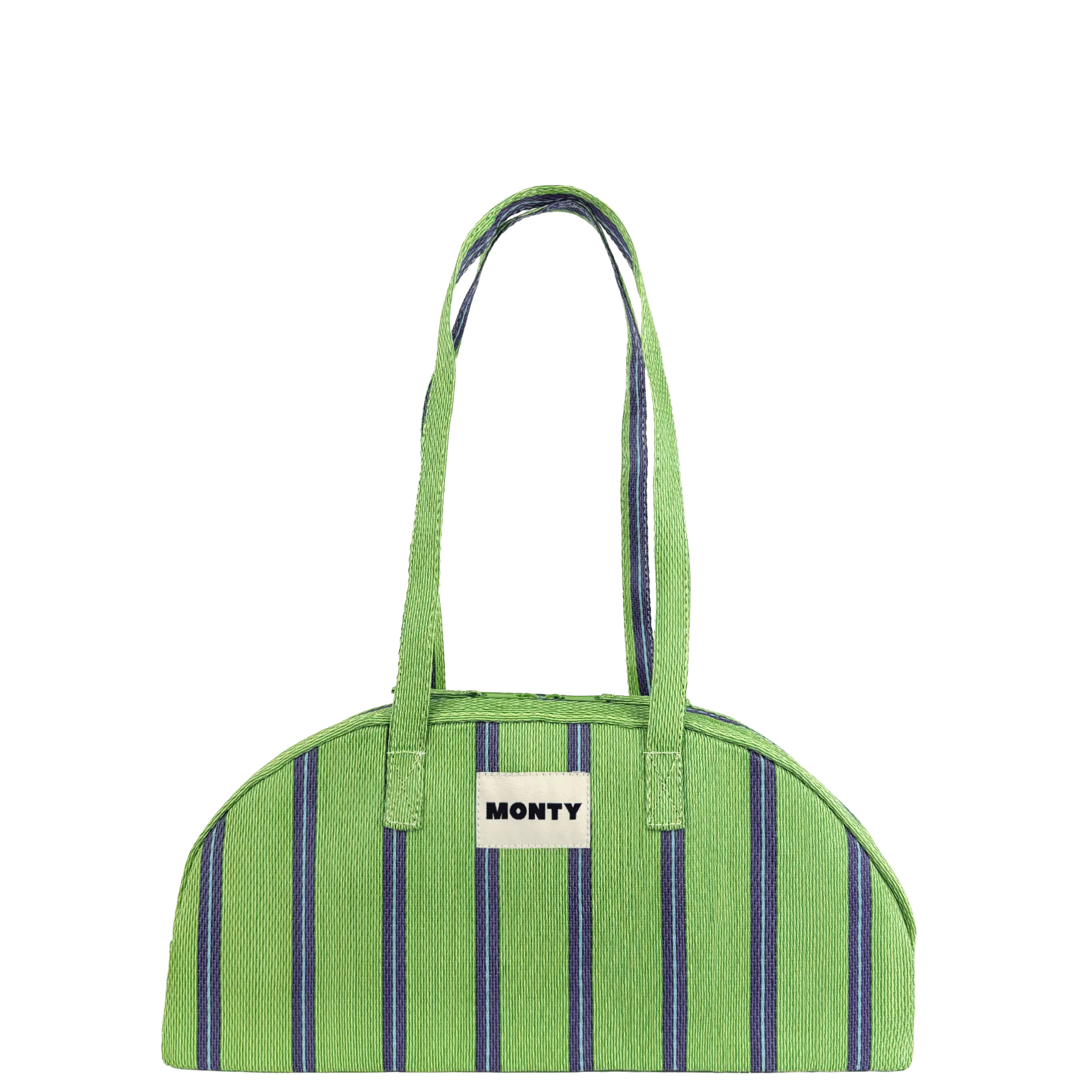 Arc Shoulder Bag - Aqua & Lime