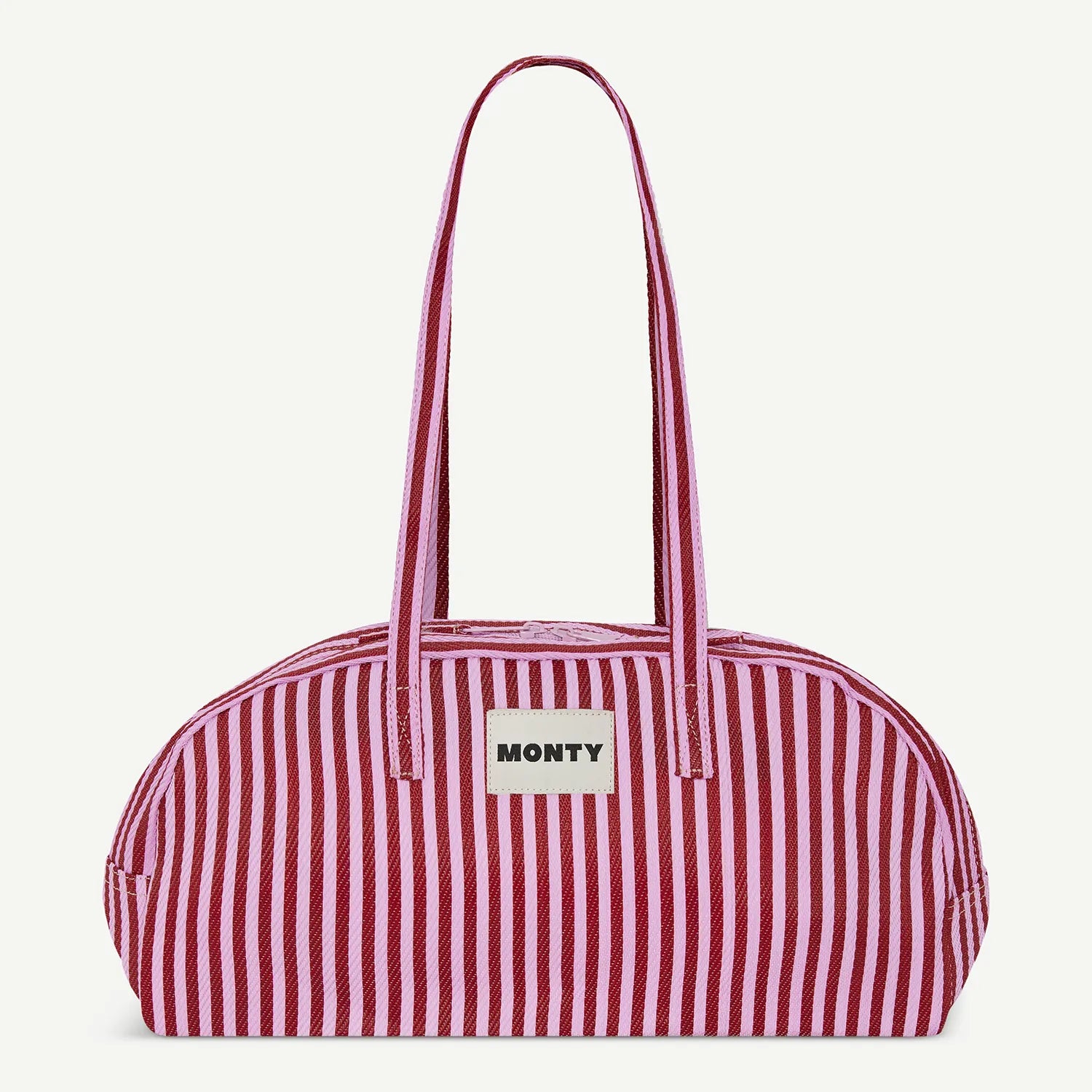 Arc Shoulder Bag - Oxblood & Petal