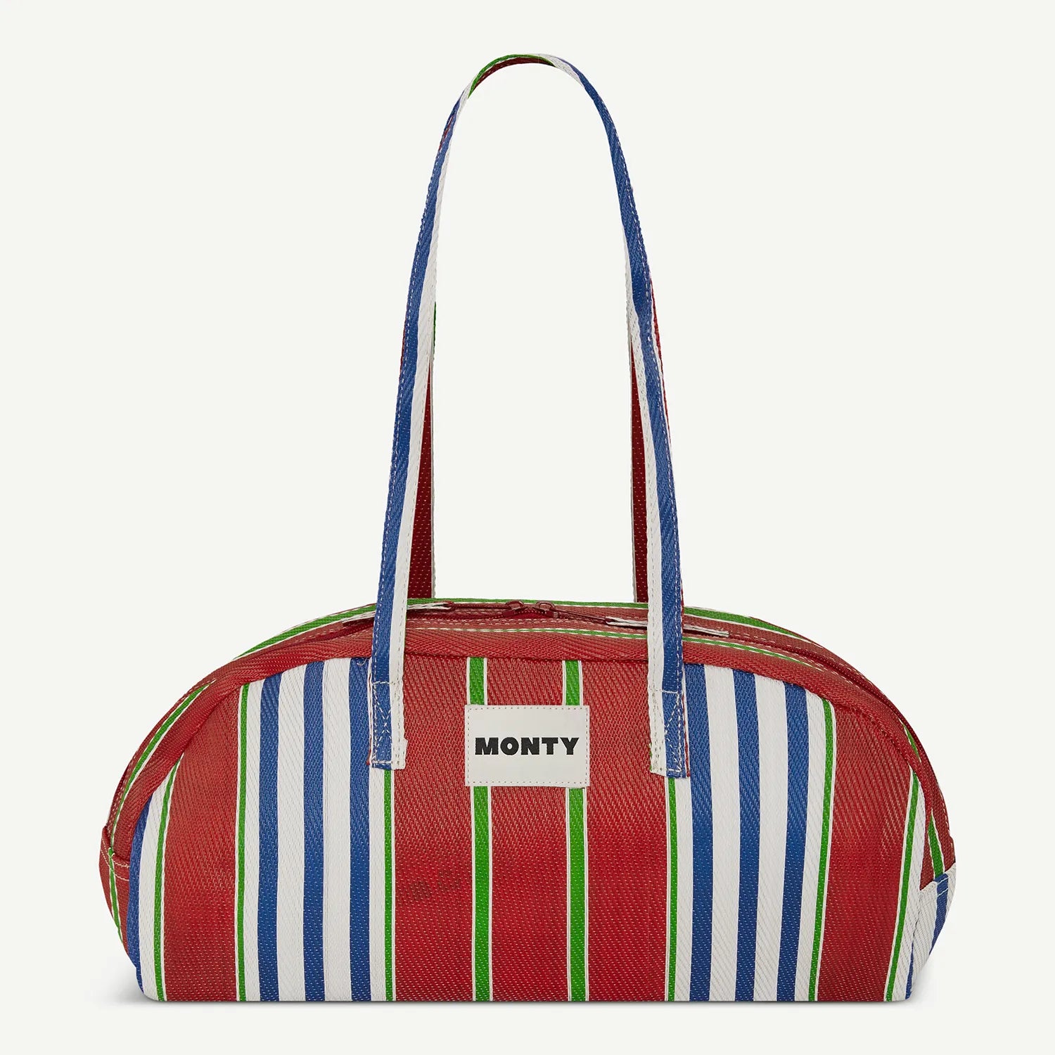 Arc Shoulder Bag - Sangria & Cobalt