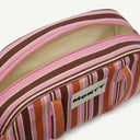 Arc Organic Cotton bag in Lychee & Terracotta, inside view