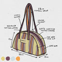 Arc Organic Cotton - Plum & Custard