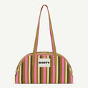 Arc Organic Cotton bag in Soft Pear & Posy, front view