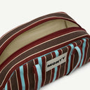 Arc Organic Cotton bag in Tobacco & Diamond, inside view