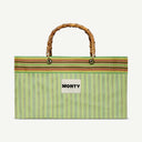 Beam Recycled Nylon bag in Mojito & Palm, front view