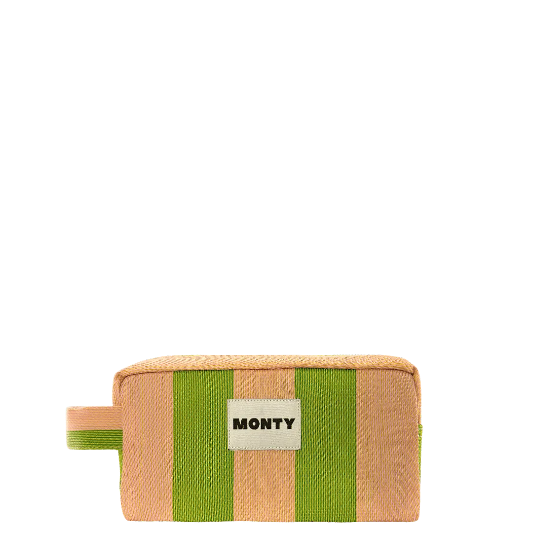 Cosmetic Bag - Champagne & Fern