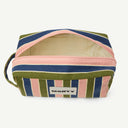 Cosmetic Organic Cotton bag in Earth & Nectar, inside view