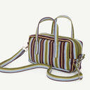 Dinky Organic Cotton bag in Fig & Sage, back view