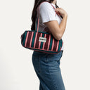Domino Organic Cotton - Damson & Regatta