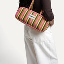 Domino Organic Cotton - Soft Pear & Posy