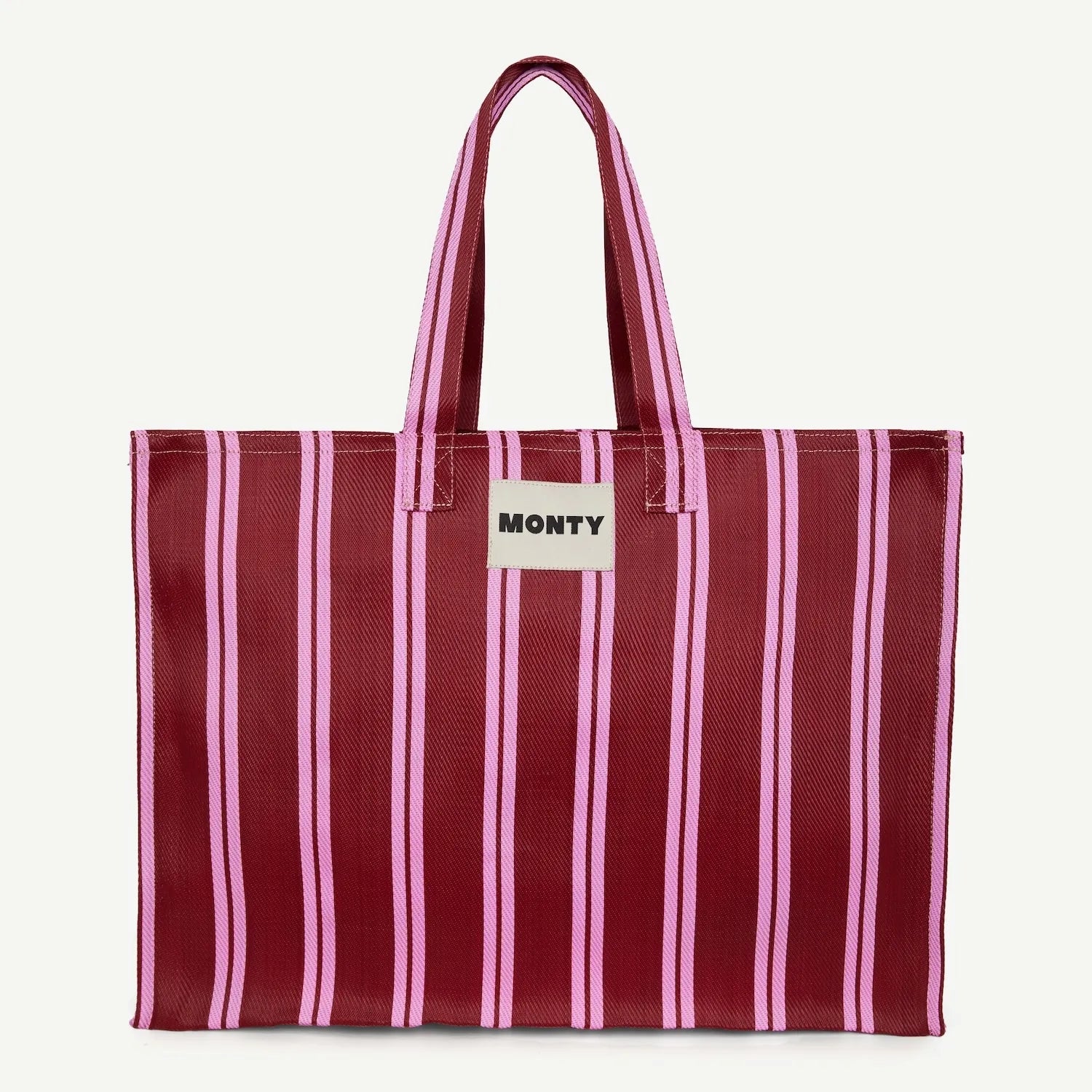 Large Shoulder Bag - Ultra Pink & Malbec
