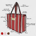 Large Organic Cotton - Blancmange & Kiss