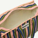 Large Organic Cotton bag in Earth & Nectar, inside view