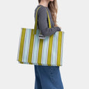 Large Organic Cotton - Lagoon & Moss