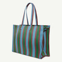 Large Recycled Nylon - Parakeet & Maroon