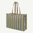 Large Recycled Nylon - Straw & Celeste