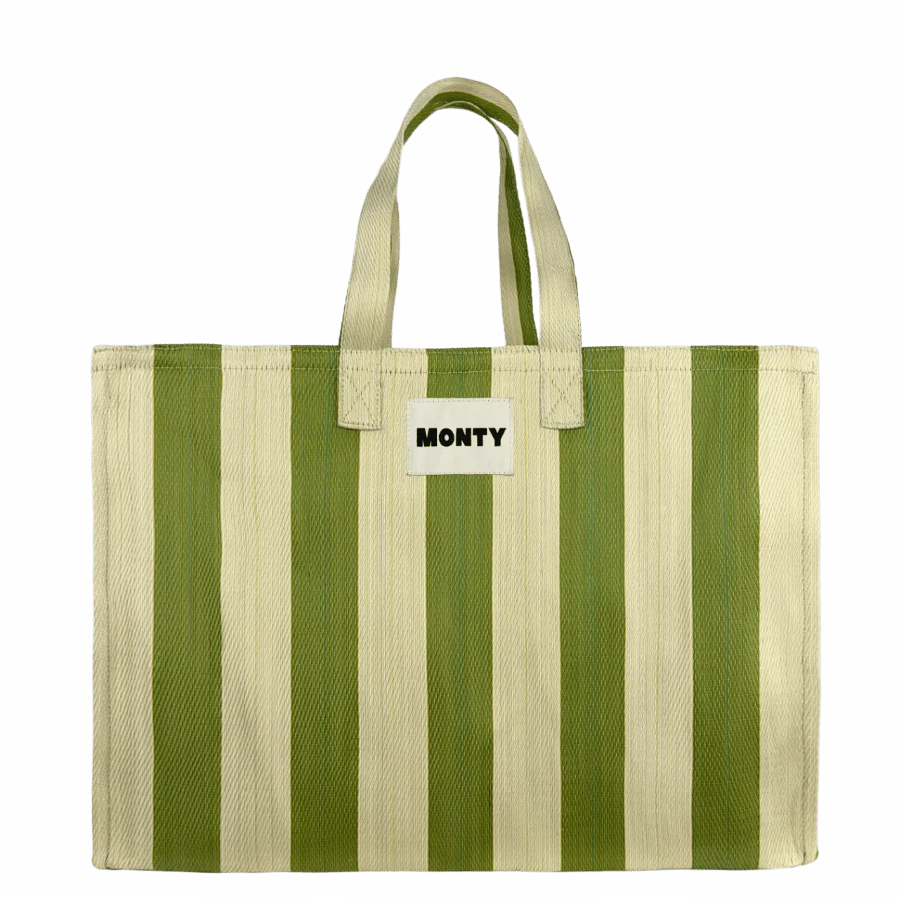 Large Shoulder Bag - Dark Citron & Sand