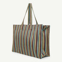 Large Recycled Nylon - Truffle & Noir