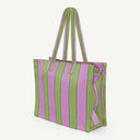 Medium Recycled Nylon - Flamingo & Matcha