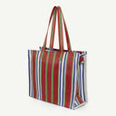 Medium Recycled Nylon - Sangria & Cobalt