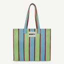 Medium Recycled Nylon - Spearmint & Sky