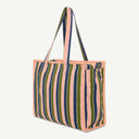 Medium Organic Cotton bag in Earth & Nectar, back view