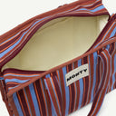 Medium Organic Cotton bag in Sienna & Haze, inside view