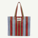 Medium Recycled Nylon - Sangria & Cobalt