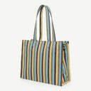 Medium Recycled Nylon - Straw & Celeste