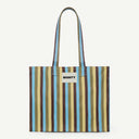 Medium Recycled Nylon - Straw & Celeste