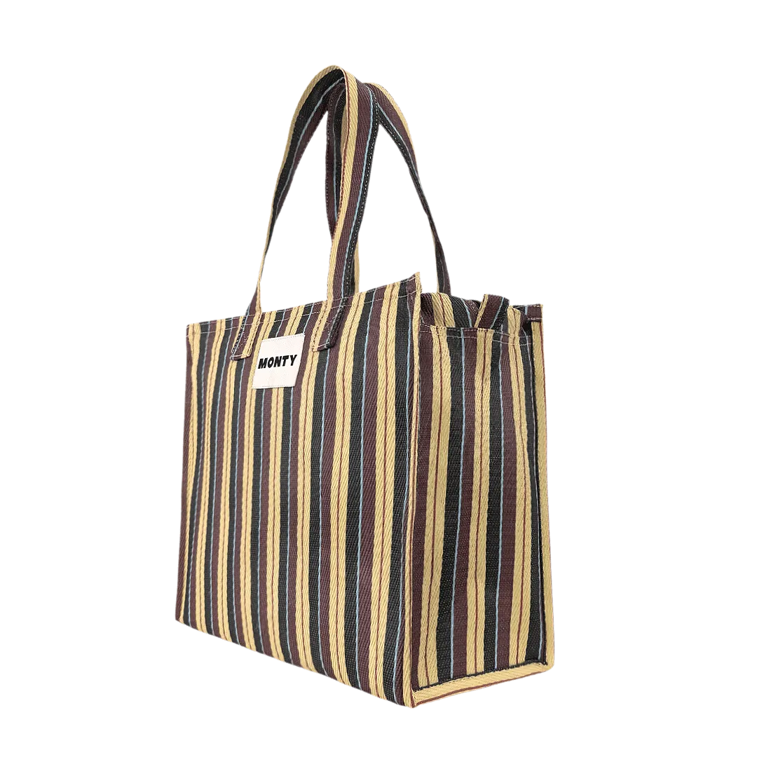 Medium Shoulder Bag - Marzipan & Cola