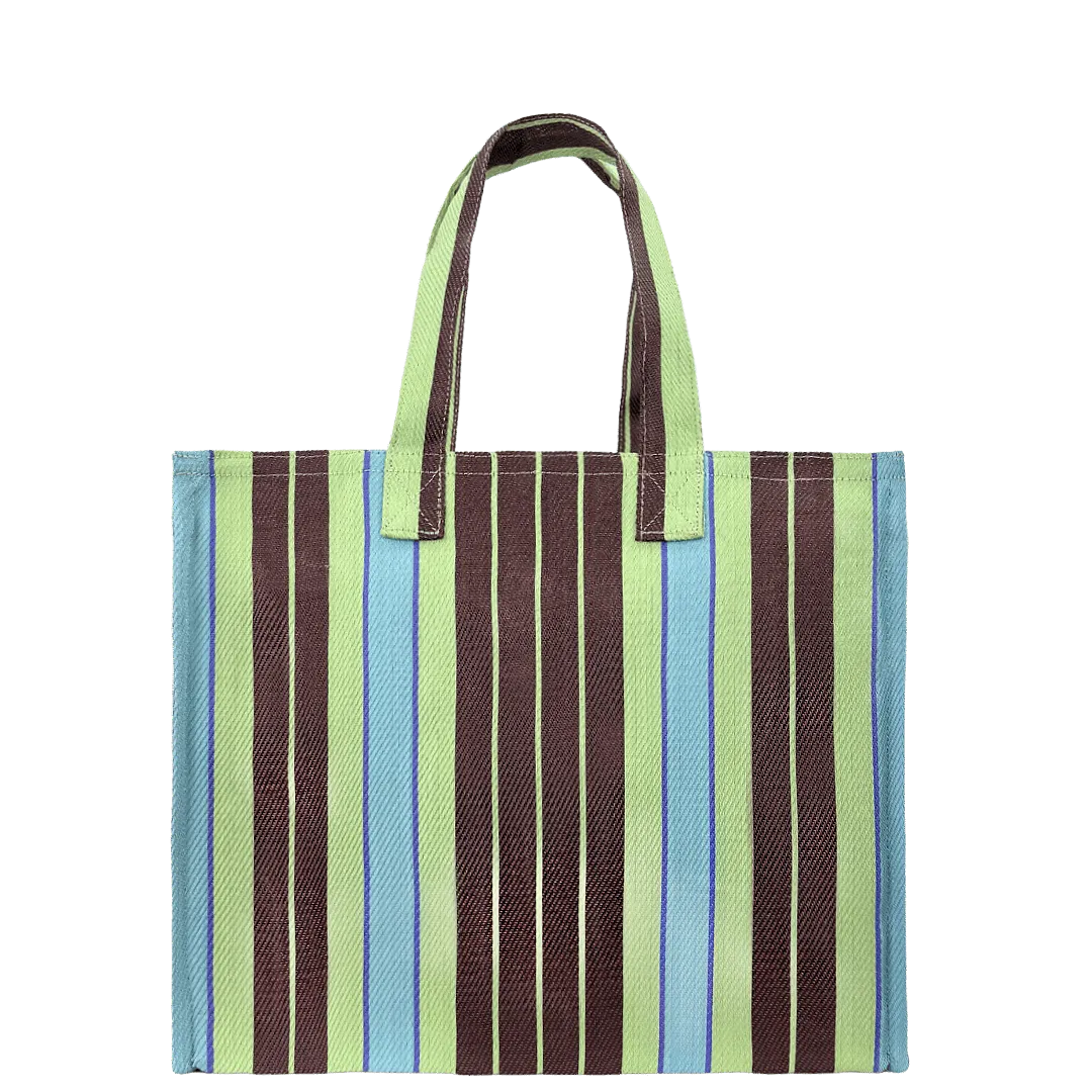 Medium Shoulder Bag - Seafoam & Clove