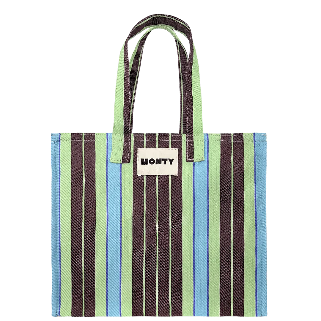 Medium Shoulder Bag - Seafoam & Clove