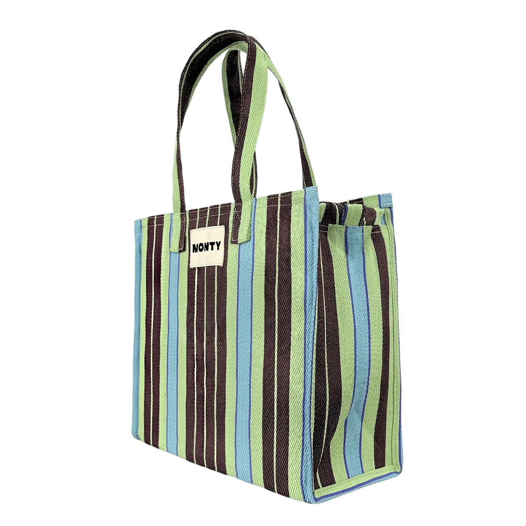 Medium Shoulder Bag - Seafoam & Clove