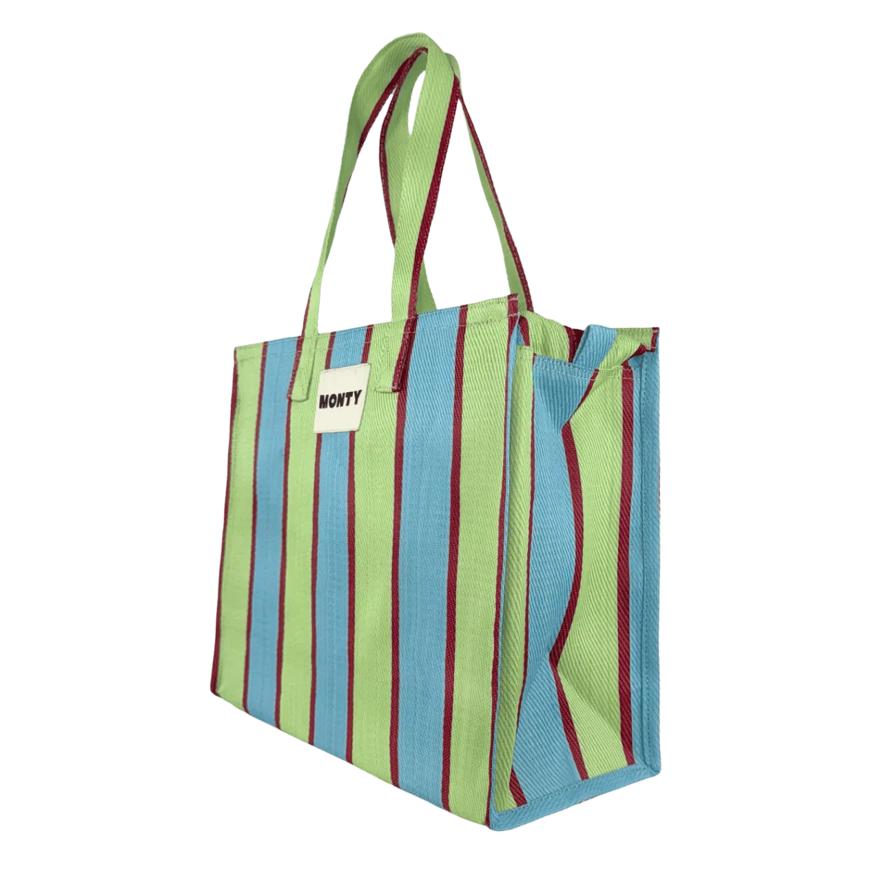 Medium Shoulder Bag - Spearmint & Sky