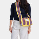 Nodo Organic Cotton - Plum & Custard