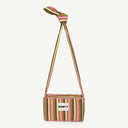 Nodo Organic Cotton bag in Soft Pear & Posy, front view