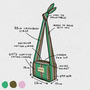 Nodo Organic Cotton - Sweet Lilac & Fern