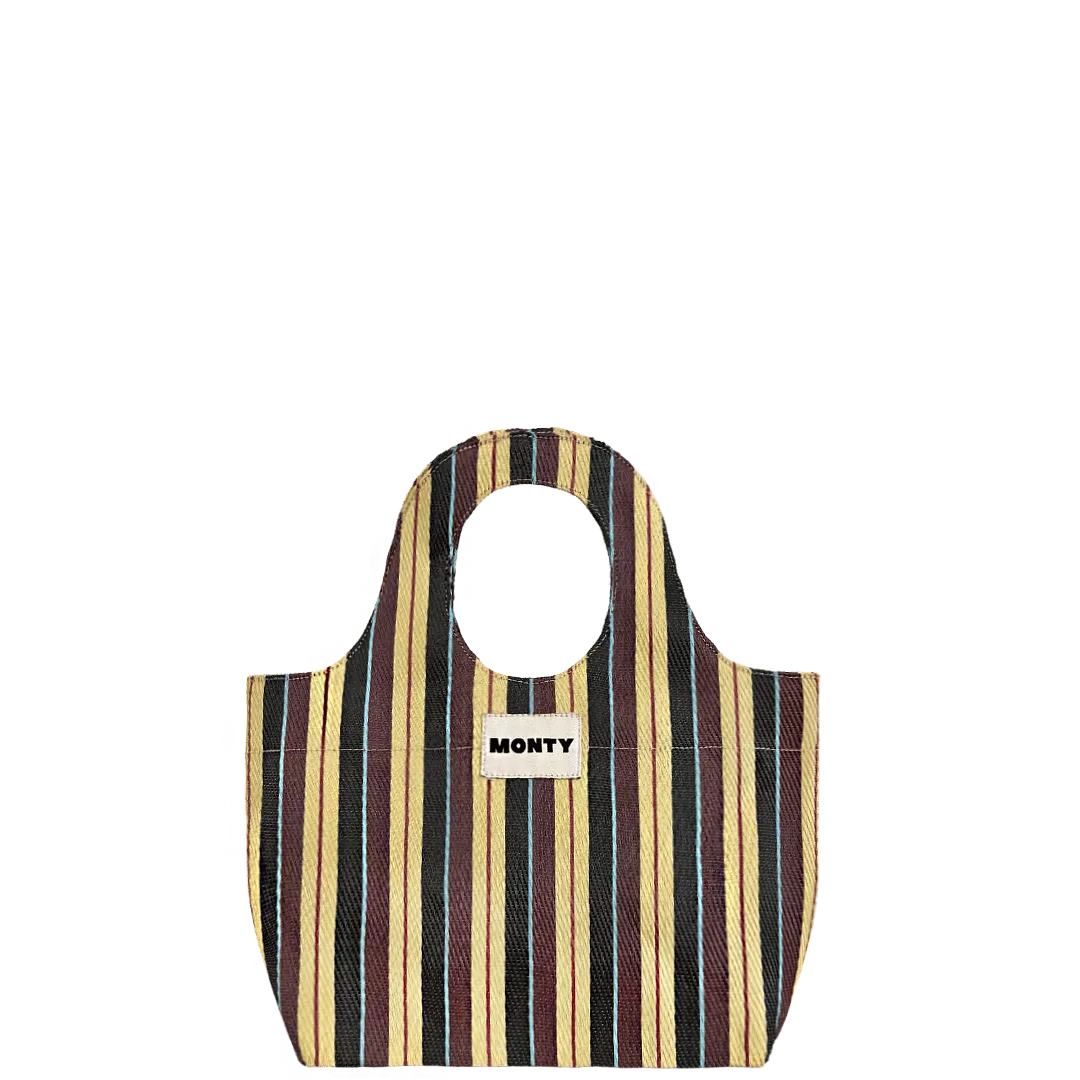 Oval Bag - Marzipan & Cola